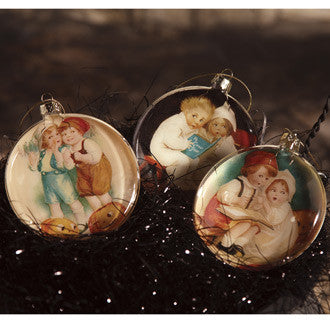 Halloween Children Disk Ornaments