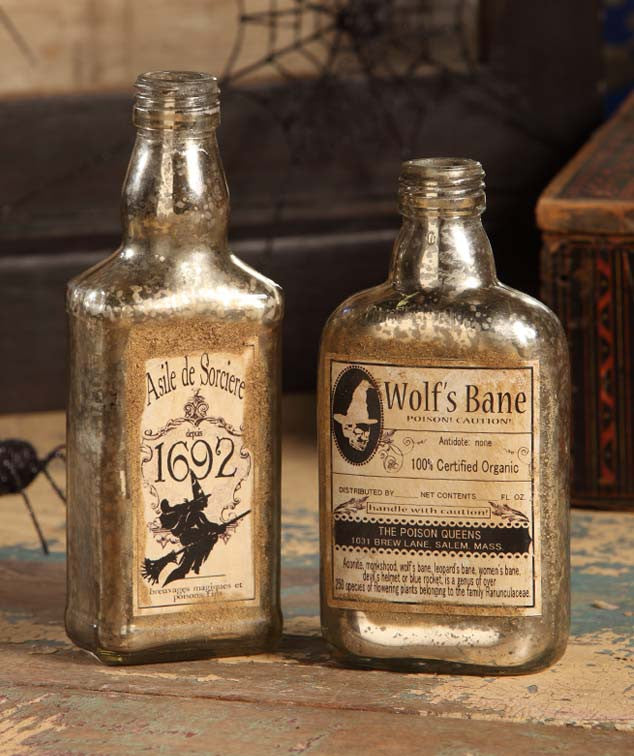 Halloween Bottles Small