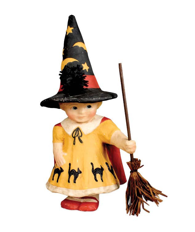 Trick or Treat Girl - Large Paper Mache