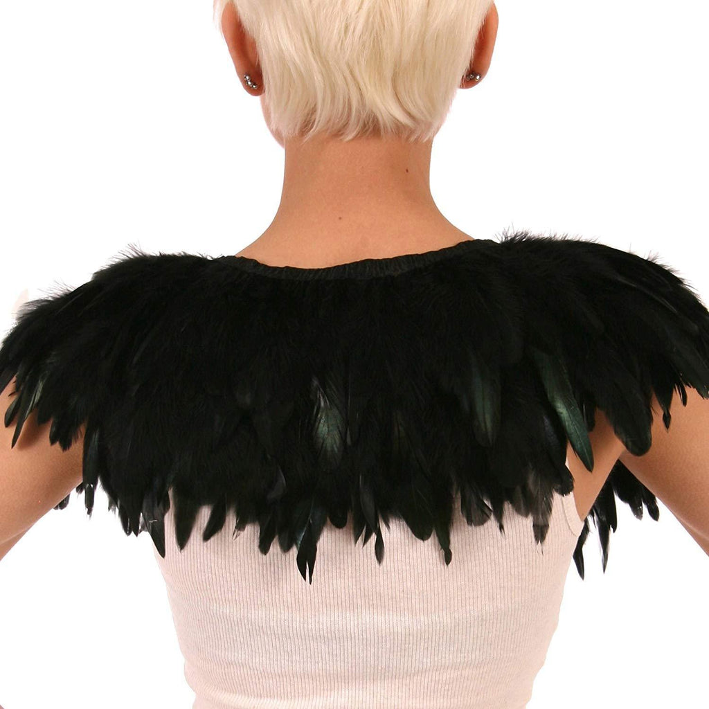 Black Feather Cape
