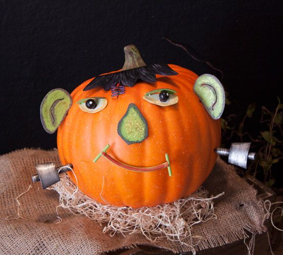 Frankenstein Monster Pumpkin Parts