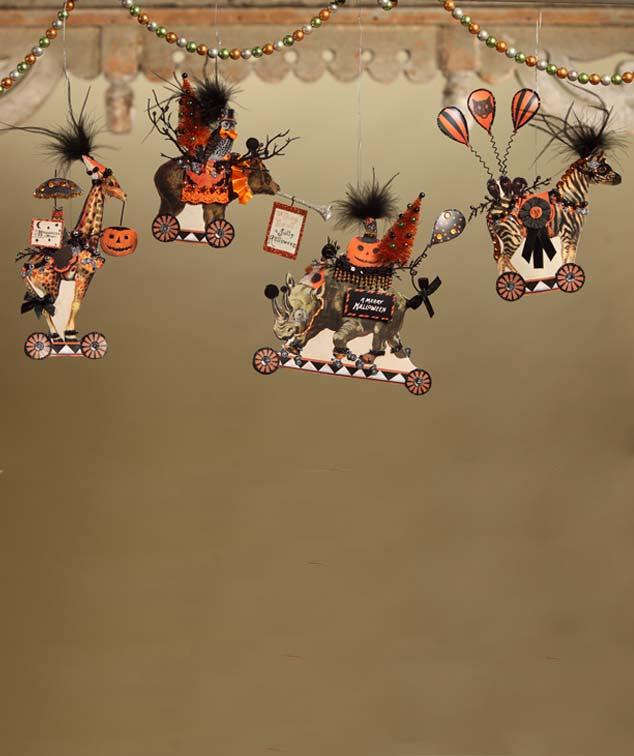 Halloween Animal Ornaments