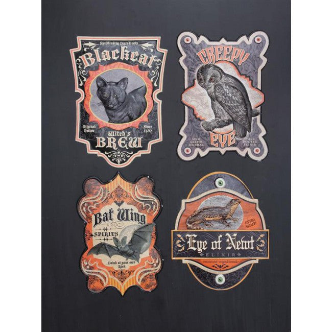 Apothecary Halloween Signs