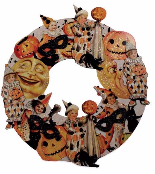 Halloween Dummy Board Die-Cut Wreath