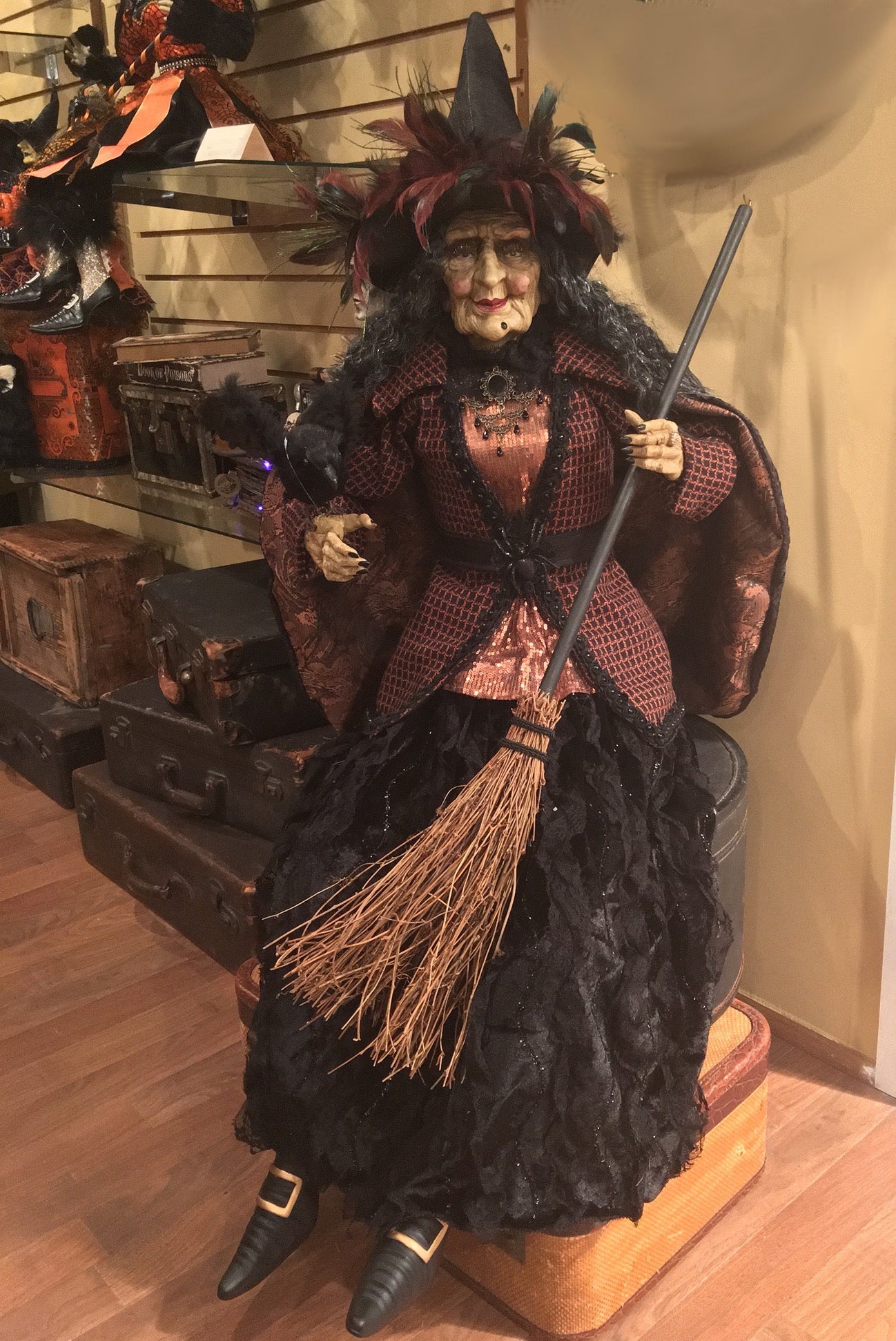 "Alizon Witch Figure 44"""