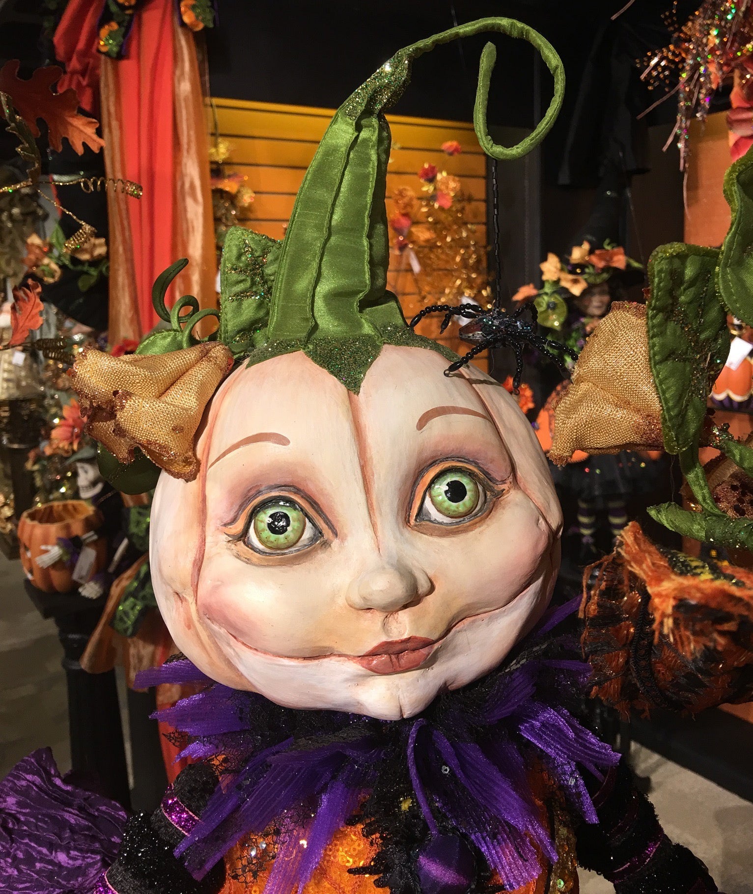 Katherine's Collection Pumpkin Patch Girl Doll