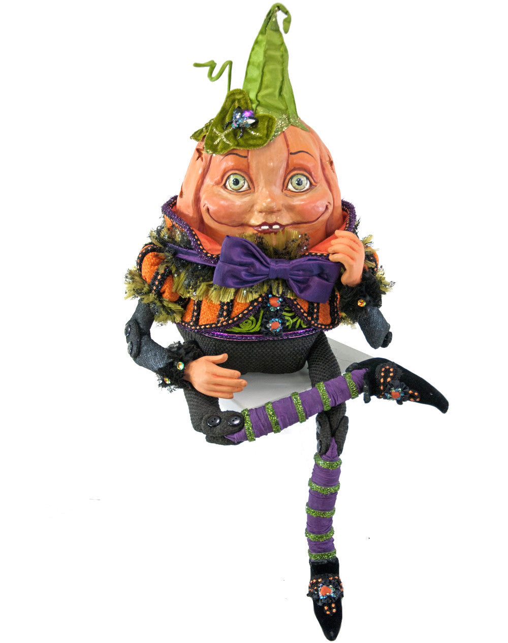 Katherine's Collection Pumpkin Patch Boy Doll