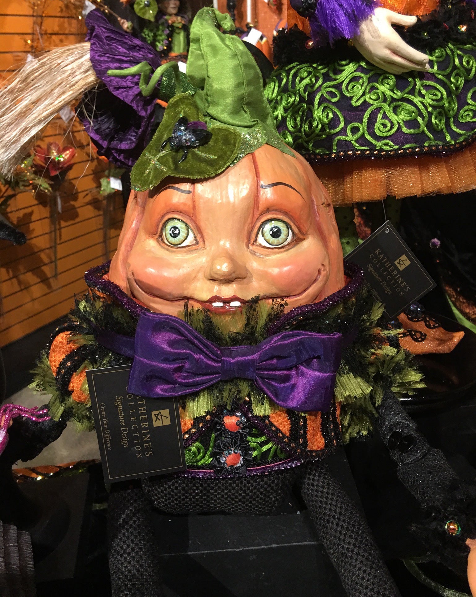 Katherine's Collection Pumpkin Patch Boy Doll