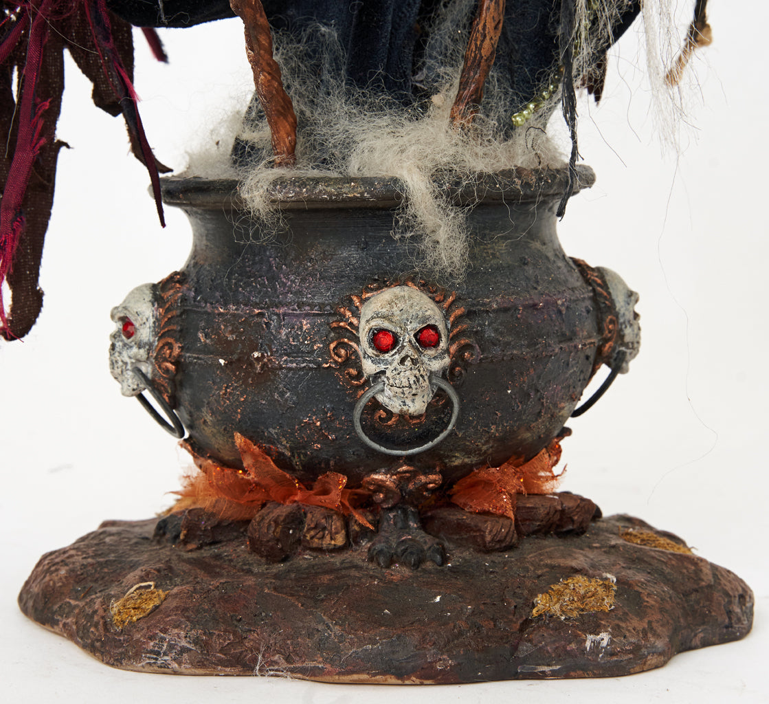 Katherine's Collection 3 Witches Candelabra