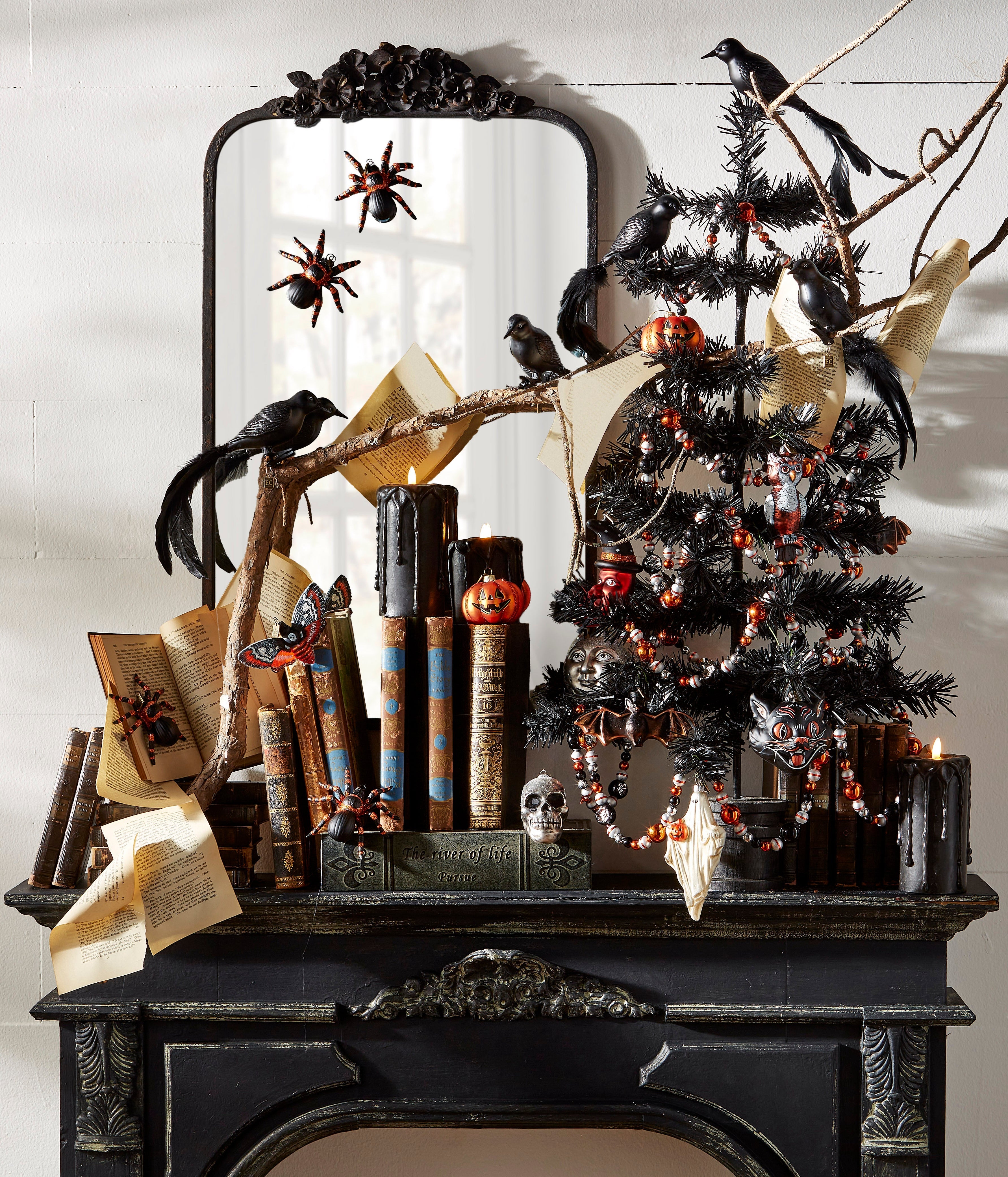 Halloween Moth Ornament