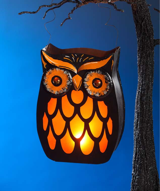 Spooky Owl Lantern - Bethany Lowe