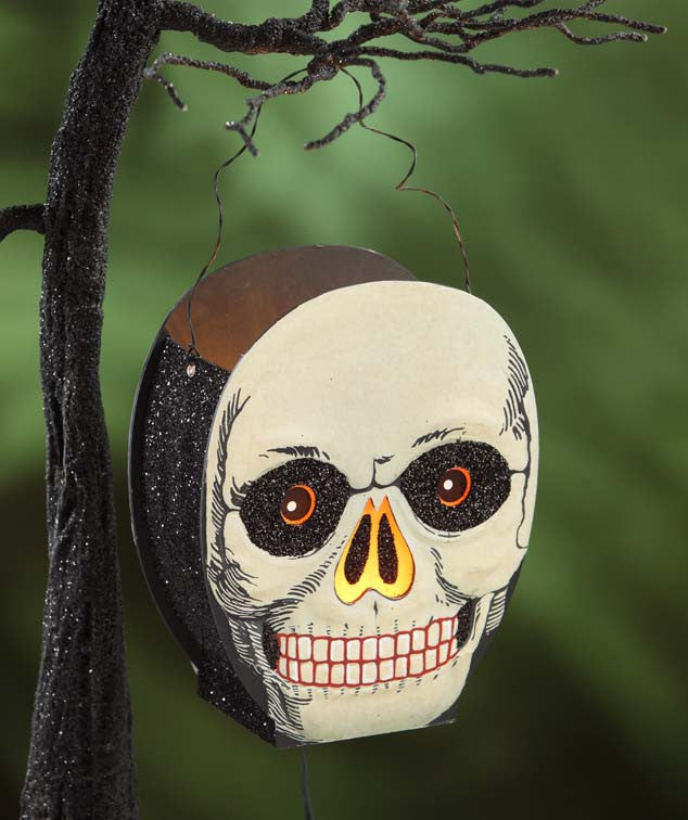 Vintage Skull Lantern