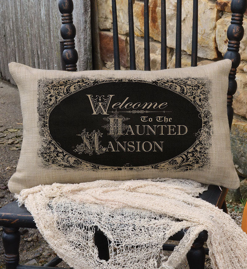 Haunted Mansion Pillow