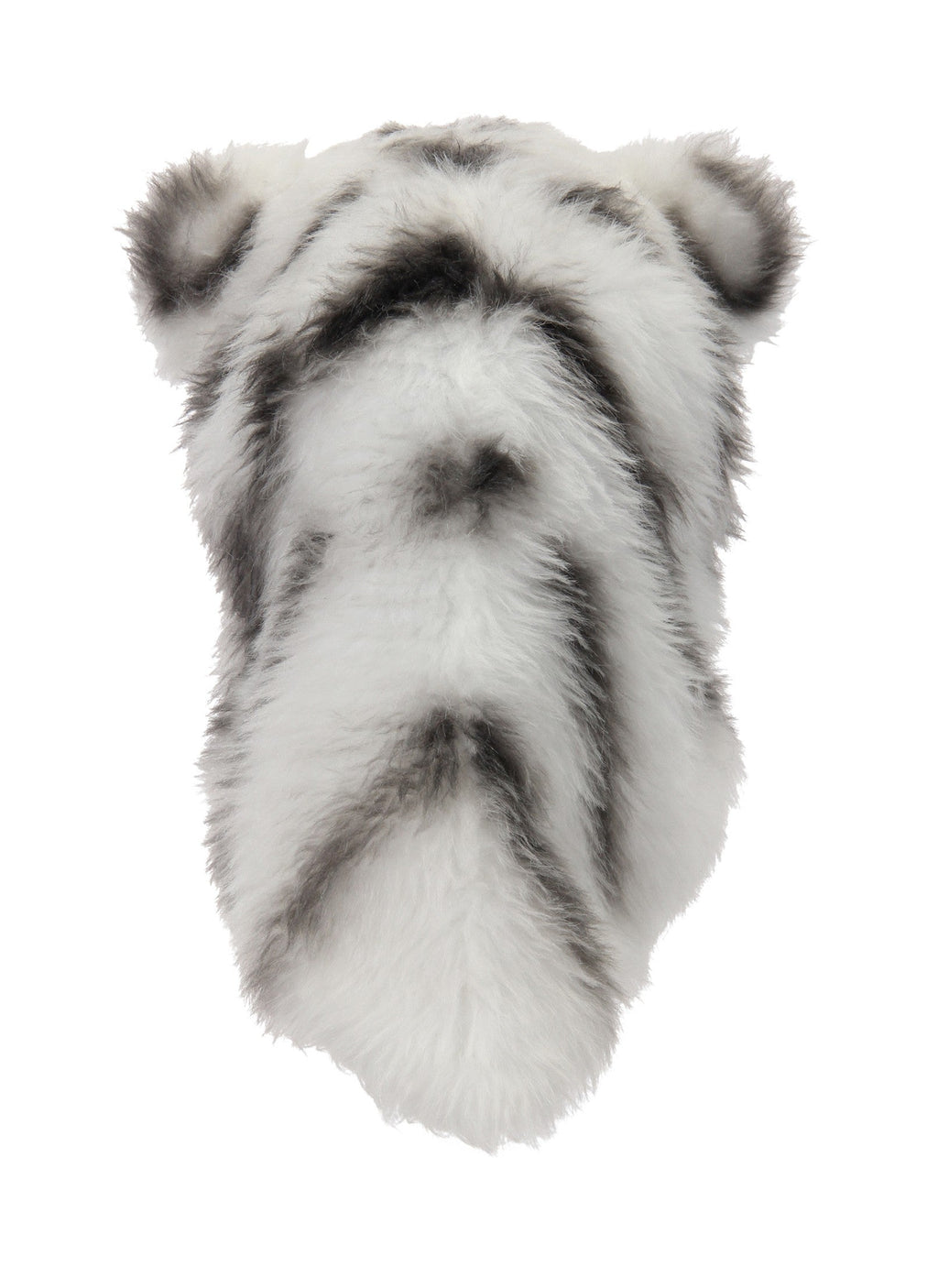 White Tiger Mask with Moving Mouth