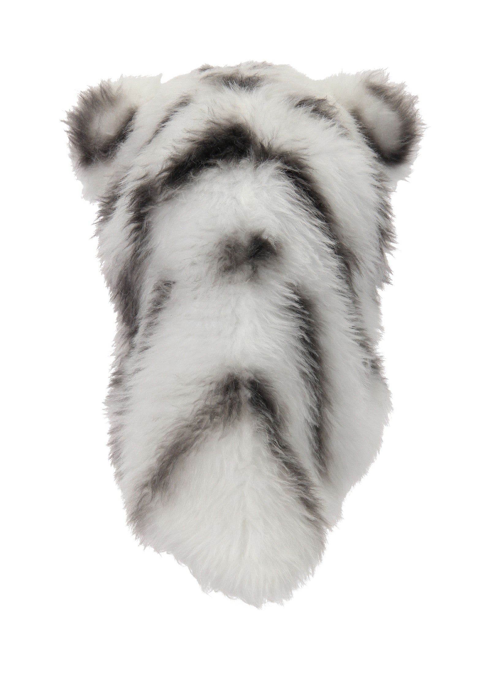 White Tiger Mask with Moving Mouth