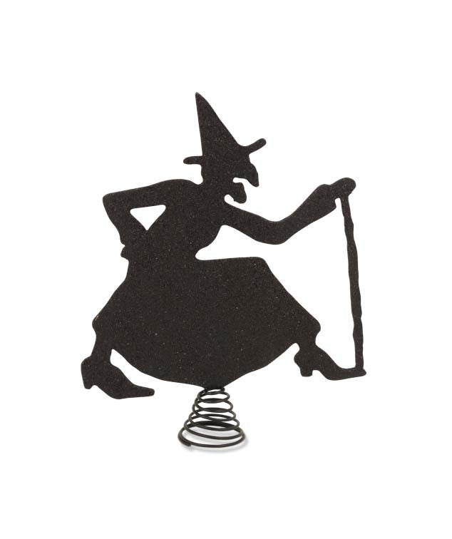 Witch Silhouette Tree Topper